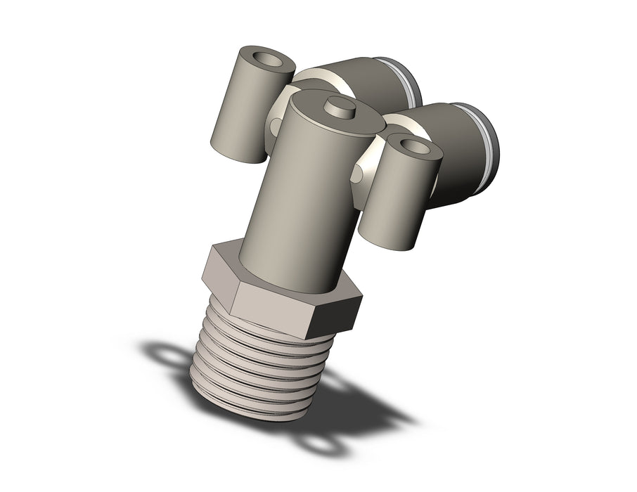KQ2LU06-02N FITTING, BRANCH UNION ELBOW