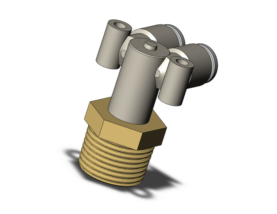 KQ2LU06-03A FITTING, BRANCH UNION ELBOW