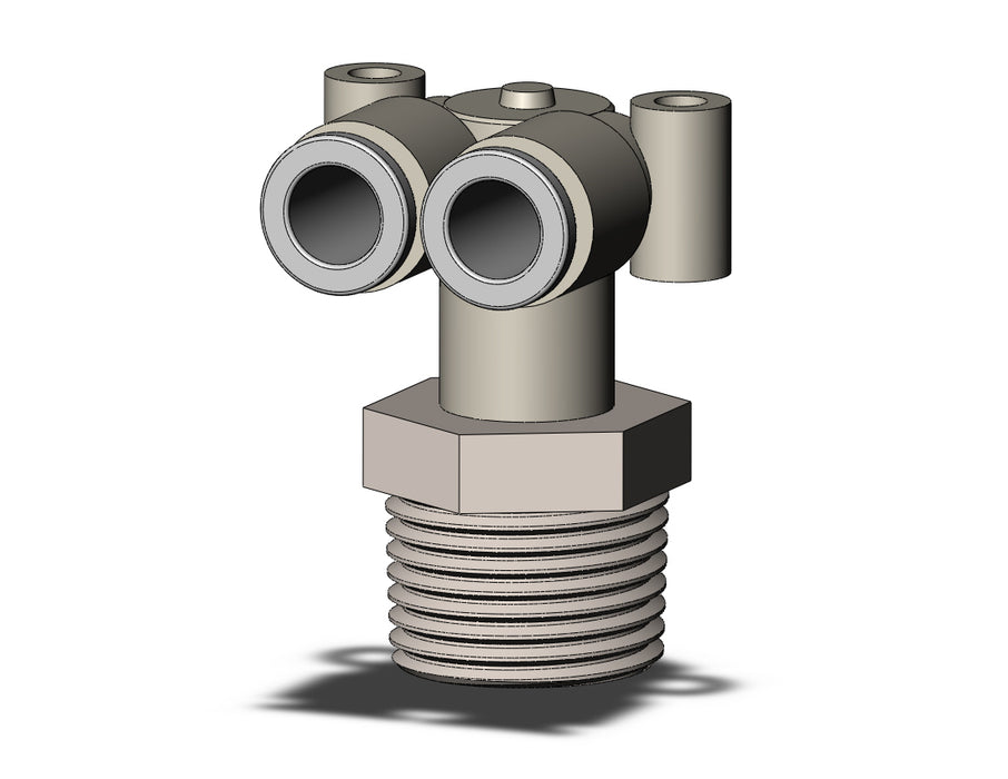 KQ2LU06-03NS FITTING, BRANCH UNION ELBOW