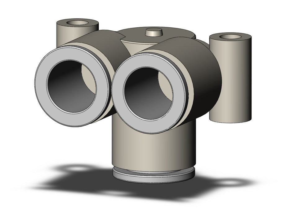 KQ2LU10-00A FITTING, BRANCH UNION ELBOW