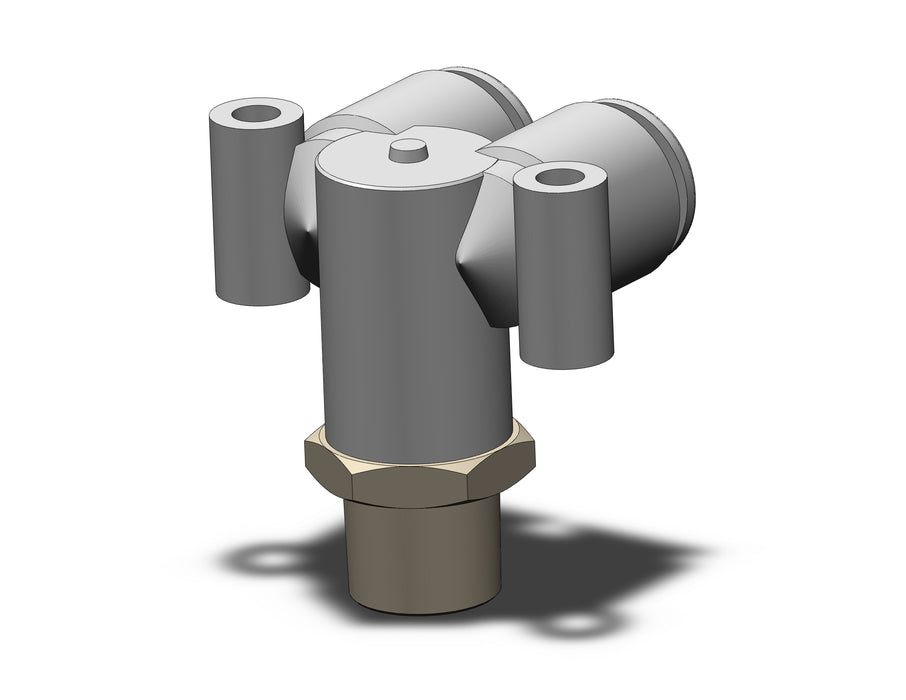 KQ2LU10-02AS FITTING, BRANCH UNION ELBOW