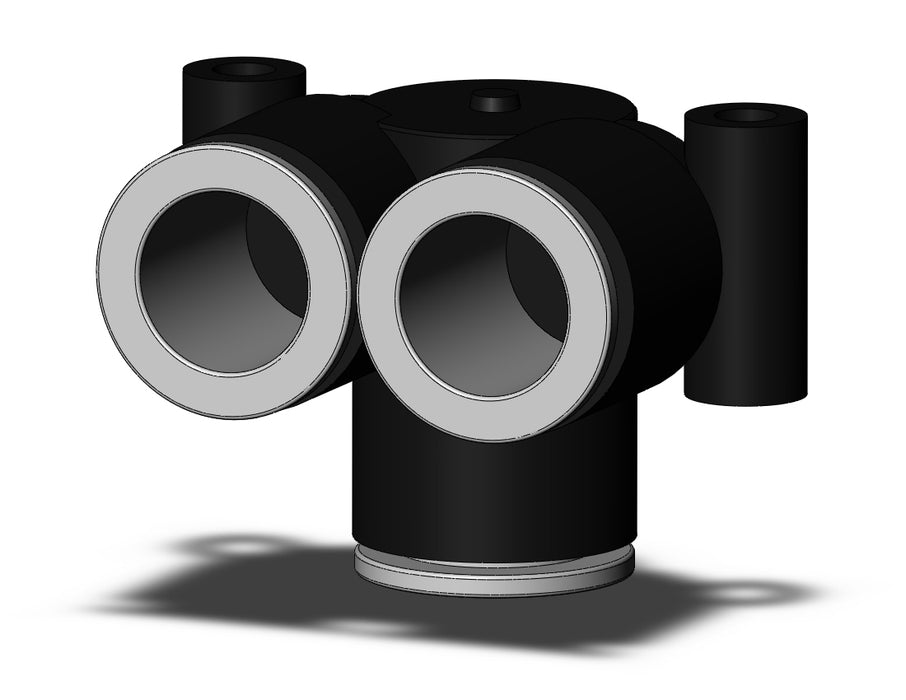 KQ2LU12-00A-X35 FITTING, BRANCH UNION ELBOW