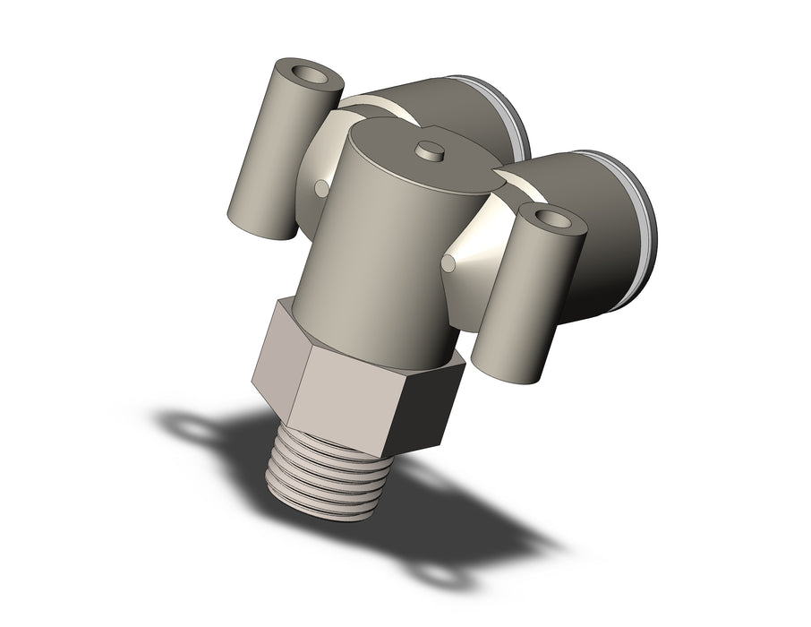 KQ2LU12-02NS FITTING, BRANCH UNION ELBOW