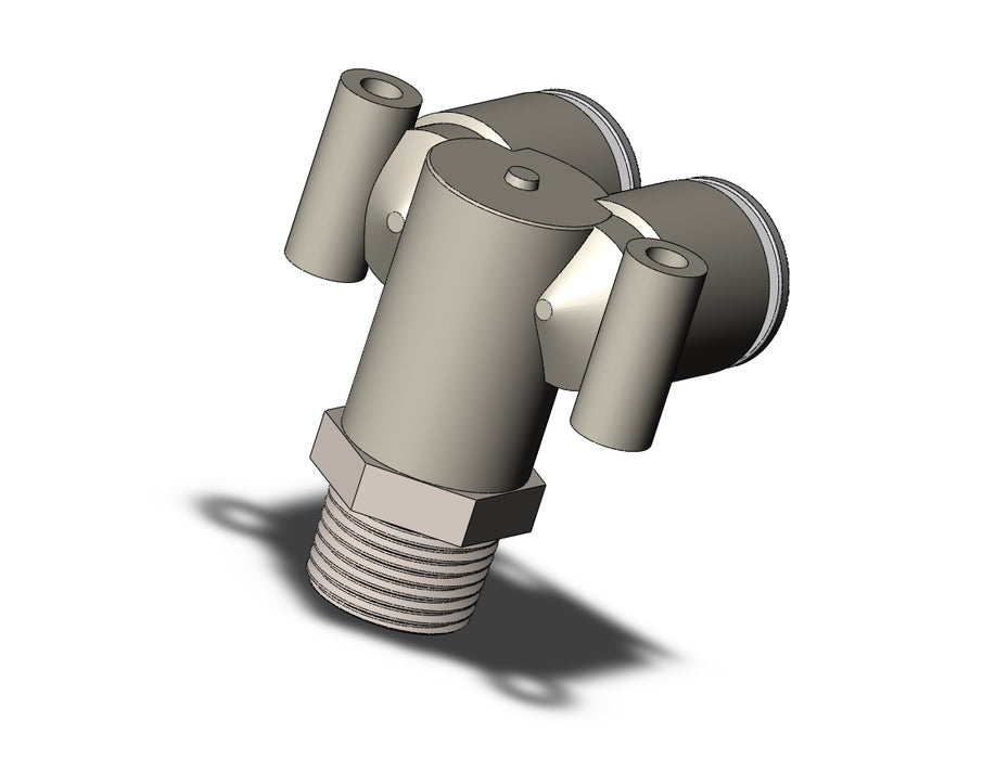 KQ2LU12-03NS FITTING, BRANCH UNION ELBOW