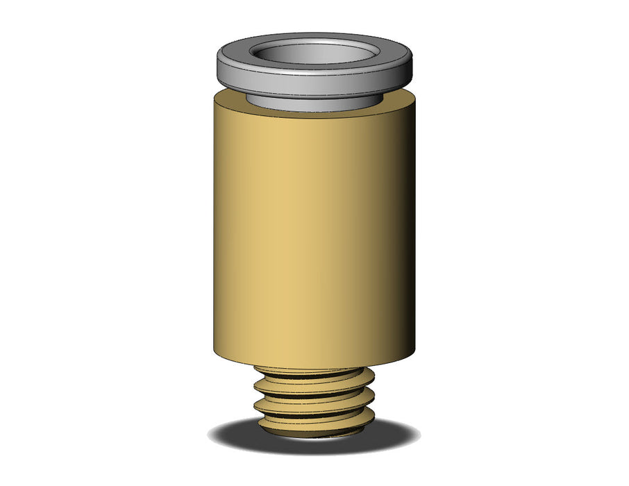 KQ2S06-M6A FITTING, HEX HD MALE CONNECTOR