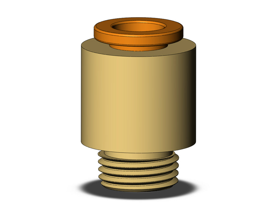 KQ2S07-34AP FITTING, HEX HD MALE CONNECTOR