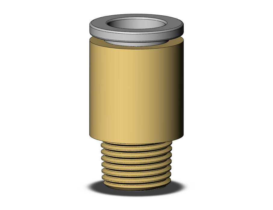 KQ2S08-01A FITTING, HEX HD MALE CONNECTOR