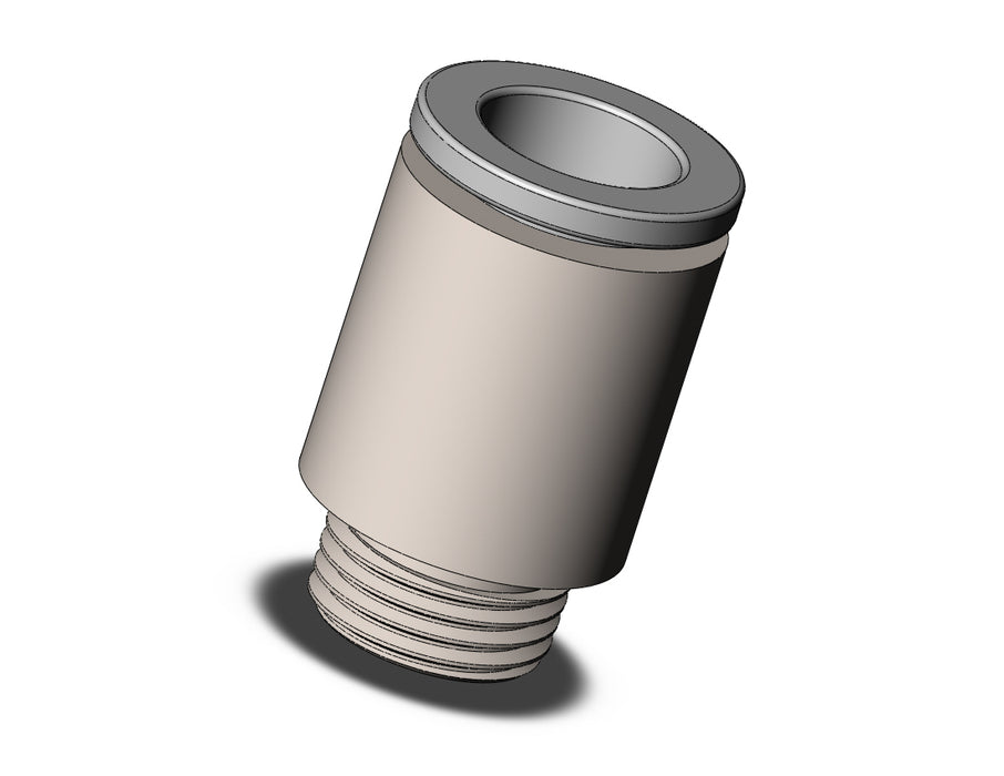 KQ2S08-01NP FITTING, HEX HD MALE CONNECTOR