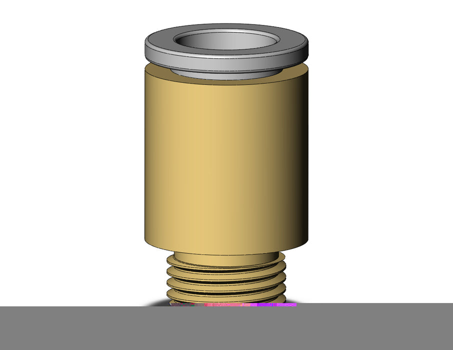 KQ2S08-G01A FITTING, HEX HD MALE CONNECTOR