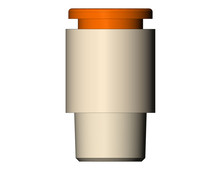 KQ2S09-34AS FITTING, HEX HD MALE CONNECTOR