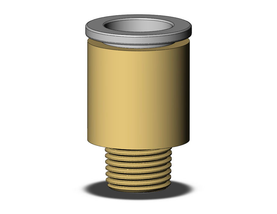 KQ2S10-01AS FITTING, HEX HD MALE CONNECTOR