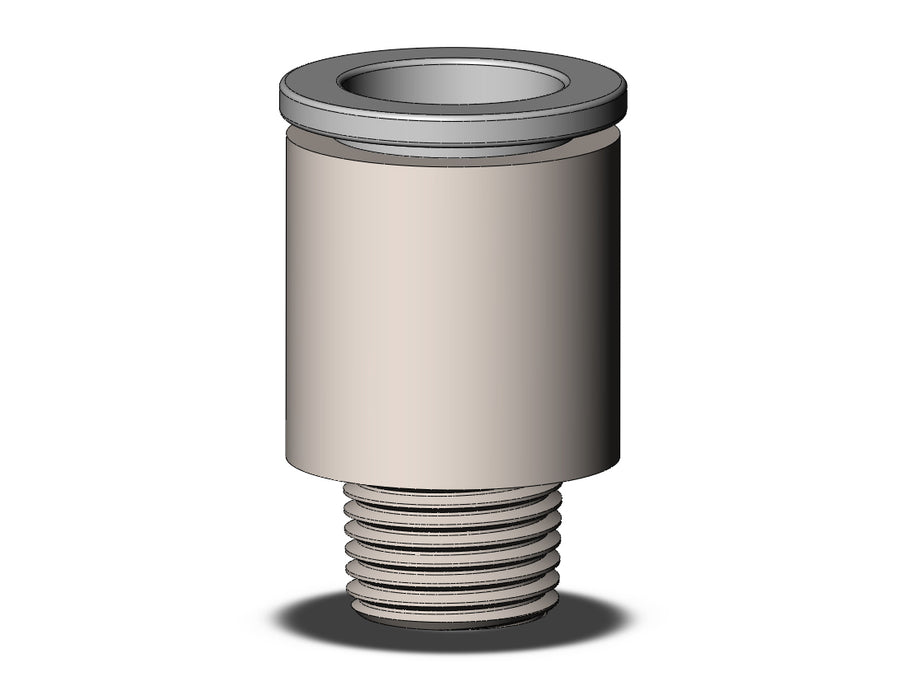KQ2S10-01NS FITTING, HEX HD MALE CONNECTOR