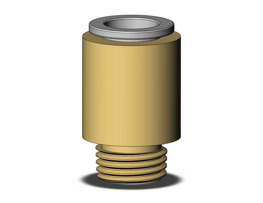 KQ2S10-02AP FITTING, HEX HD MALE CONNECTOR