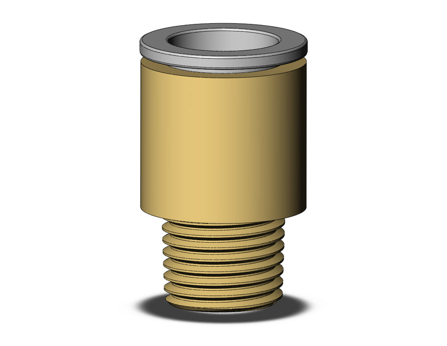 KQ2S12-02A FITTING, HEX HD MALE CONNECTOR