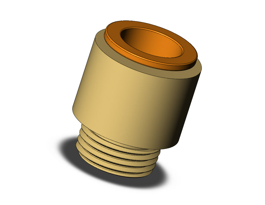 KQ2S13-36AP FITTING, HEX HD MALE CONNECTOR