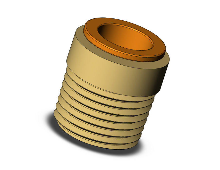KQ2S13-37A FITTING, HEX HD MALE CONNECTOR