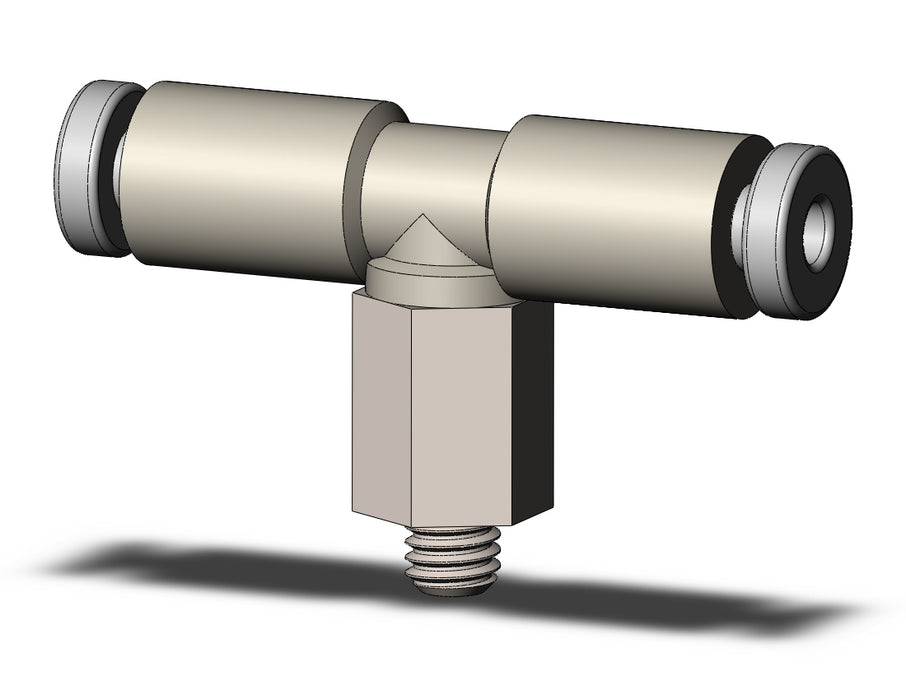 KQ2T02-M3G FITTING, BRANCH TEE