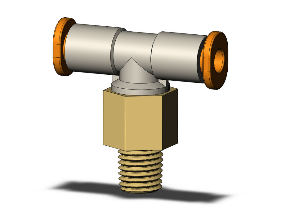 KQ2T03-33AS1 FITTING, BRANCH TEE