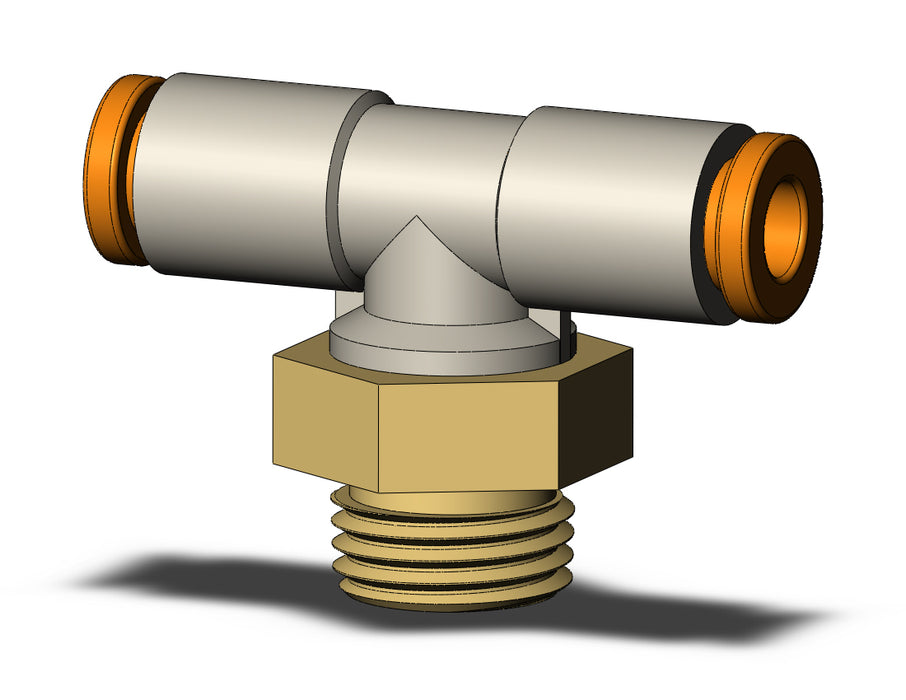 KQ2T03-34AP Fitting, Branch Tee