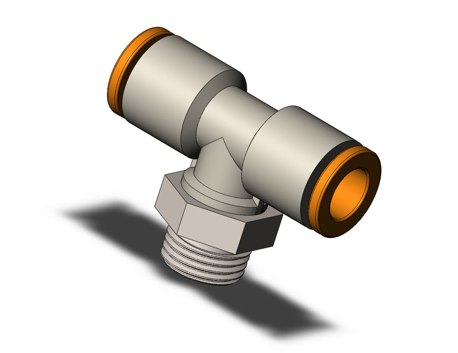 KQ2T07-01NP FITTING, BRANCH TEE
