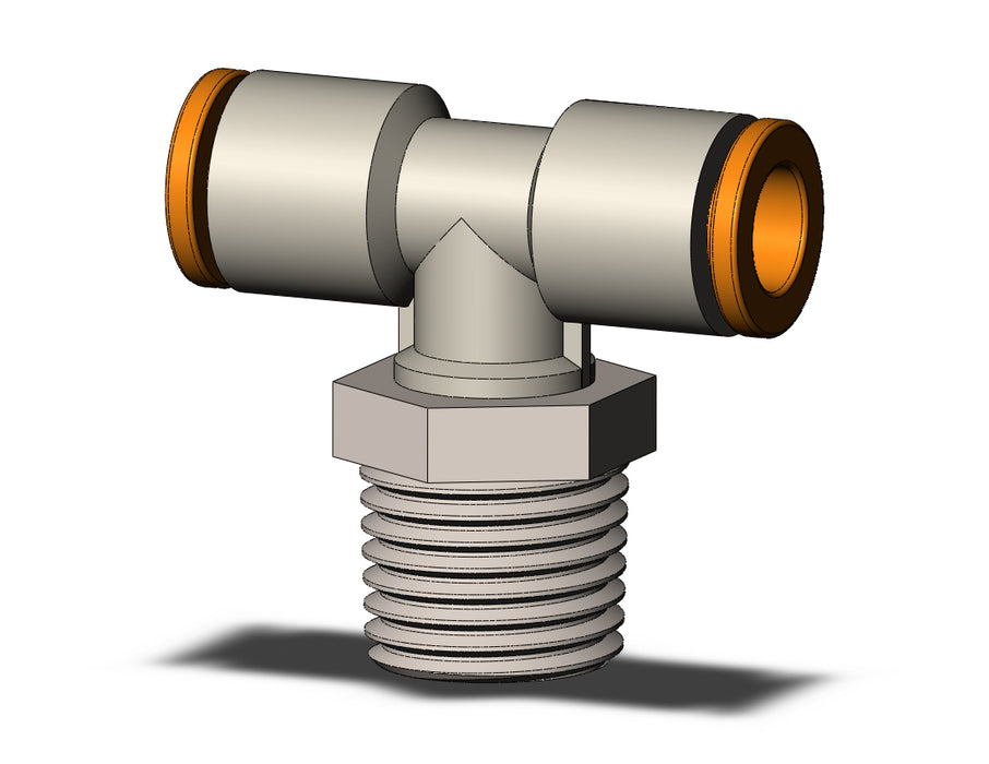 KQ2T07-02NS FITTING, BRANCH TEE