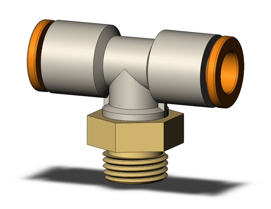 KQ2T07-34AP Fitting, Branch Tee
