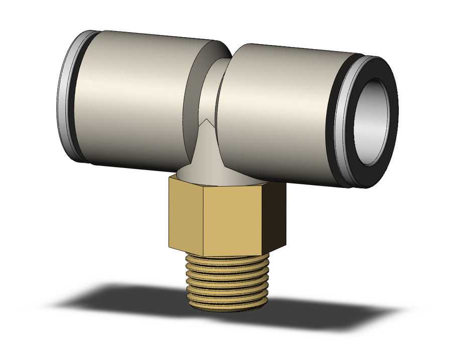 KQ2T10-01AS FITTING, BRANCH TEE