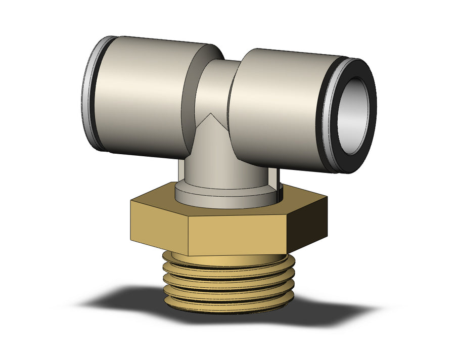 KQ2T12-04AP FITTING, BRANCH TEE