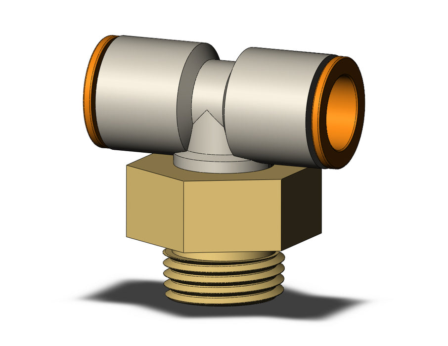 KQ2T13-37AP Fitting, Branch Tee