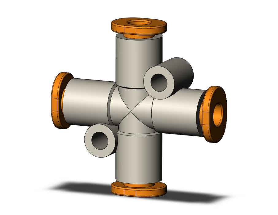 KQ2TW03-00A1 FITTING, UNION CROSS