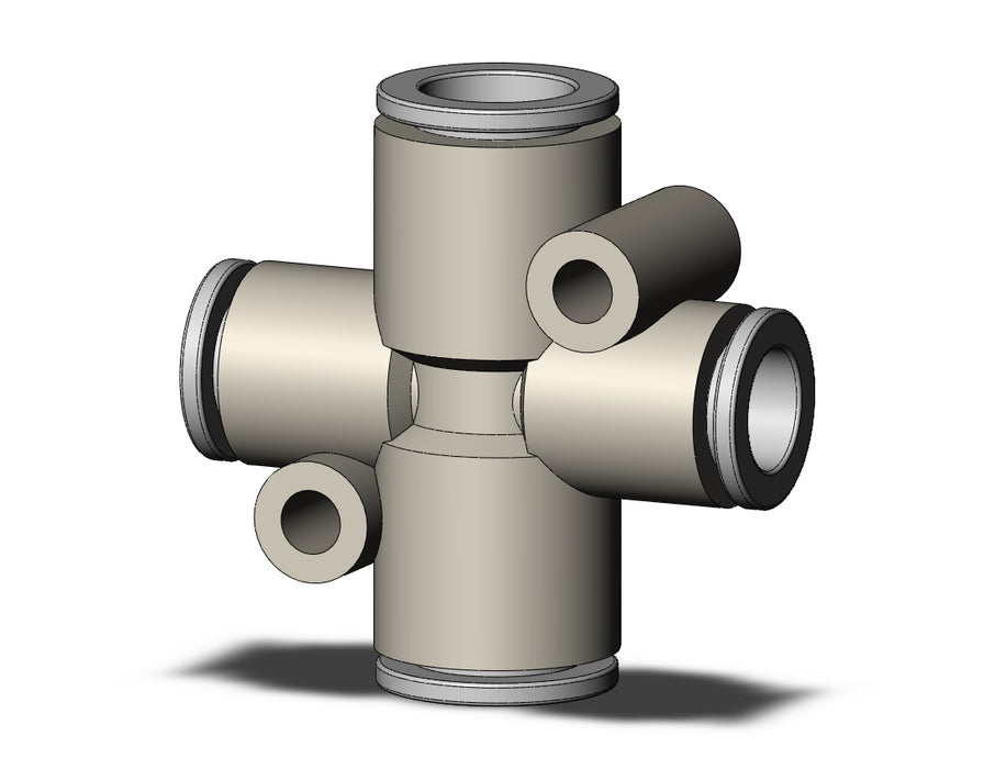 KQ2TX08-10A FITTING, DIFF DIA CROSS