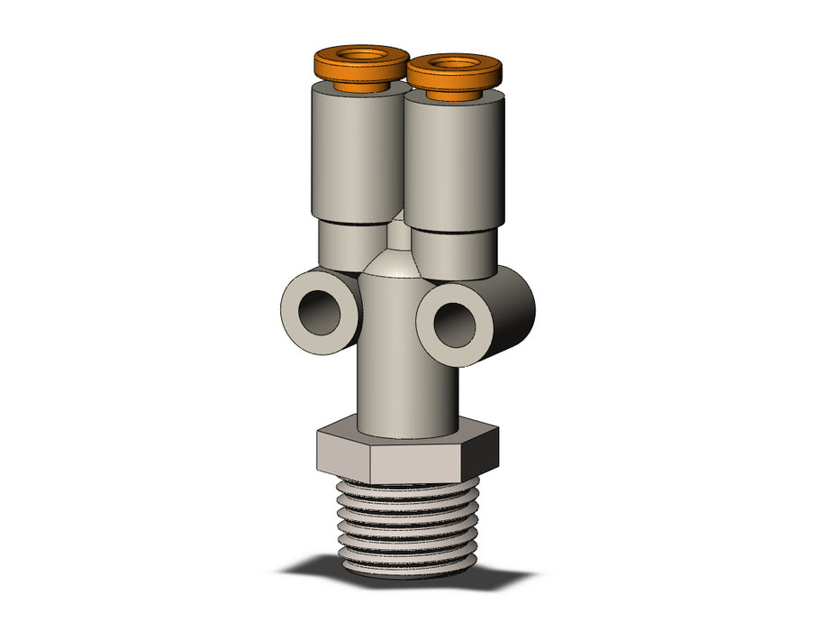 KQ2U01-34NS FITTING, BRANCH Y