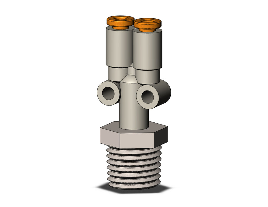 KQ2U01-35N FITTING, BRANCH Y