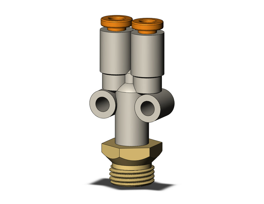 KQ2U01-U01A FITTING, BRANCH Y