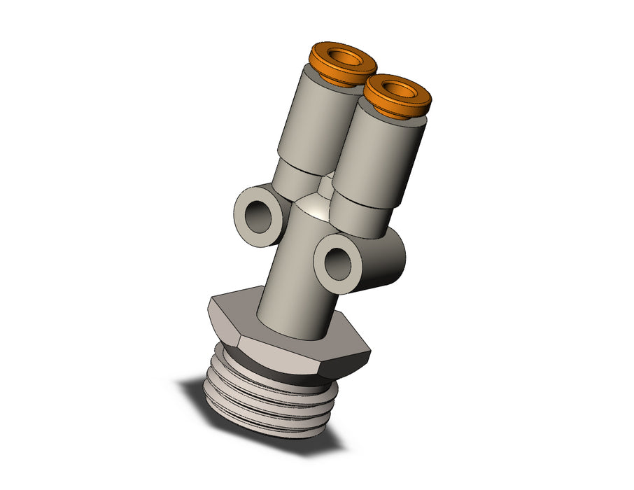 KQ2U01-U02N FITTING, BRANCH Y