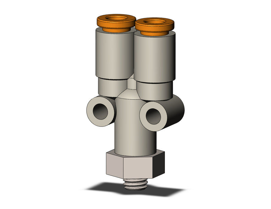 KQ2U03-32N FITTING, BRANCH Y