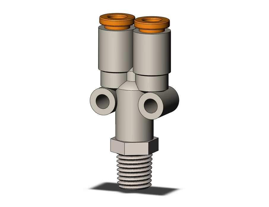 KQ2U03-33N FITTING, BRANCH Y