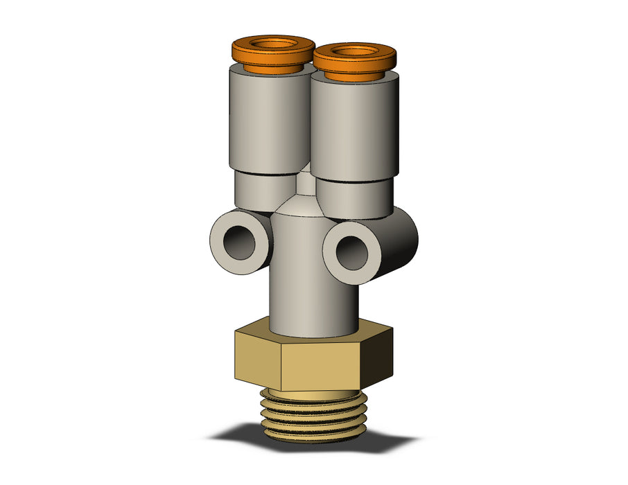 KQ2U03-34AP FITTING, BRANCH Y