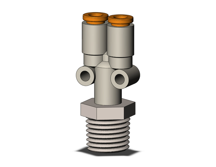 KQ2U03-35NS FITTING, BRANCH Y