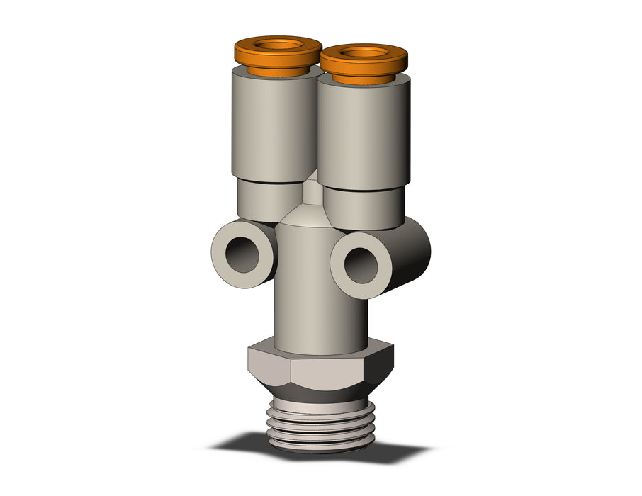 KQ2U03-U01N FITTING, BRANCH Y