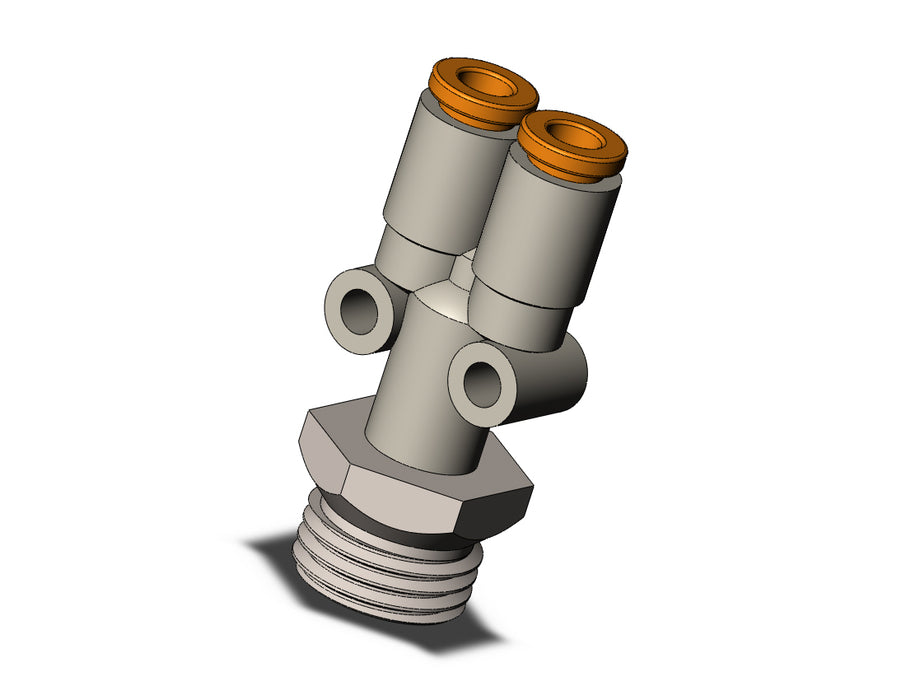 KQ2U03-U02N FITTING, BRANCH Y