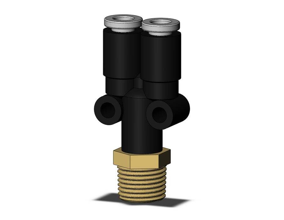 KQ2U04-01AS-X35 FITTING, BRANCH Y
