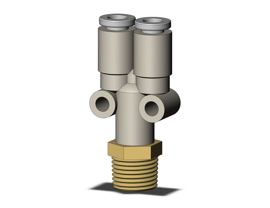 KQ2U04-01A FITTING, BRANCH Y