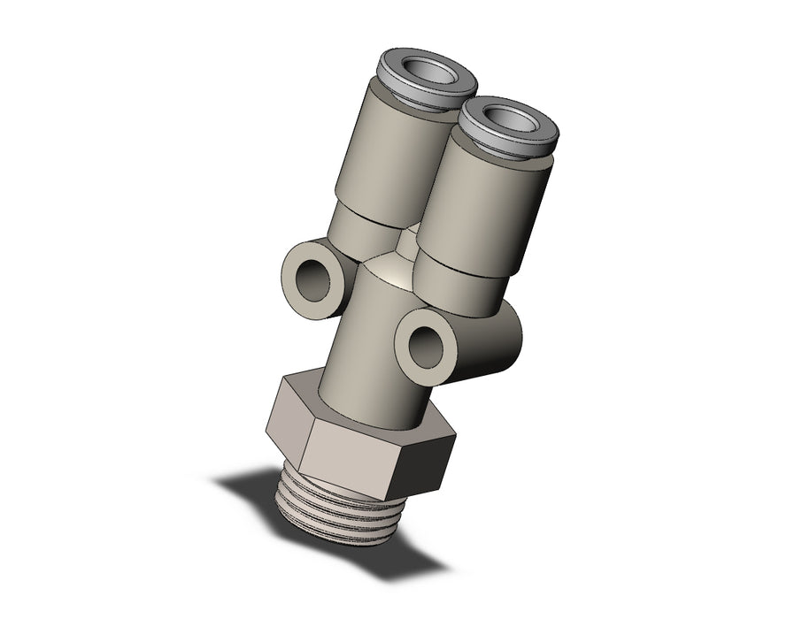 KQ2U04-01NP FITTING, BRANCH Y