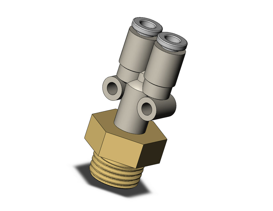 KQ2U04-02AP FITTING, BRANCH Y