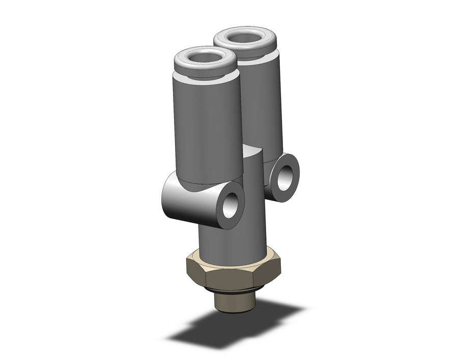 KQ2U04-M5A FITTING, BRANCH Y