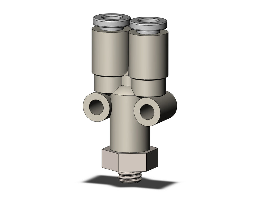 KQ2U04-M5N FITTING, BRANCH Y