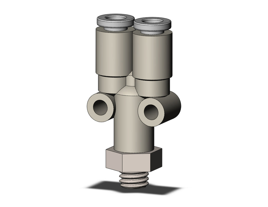KQ2U04-M6N FITTING, BRANCH Y