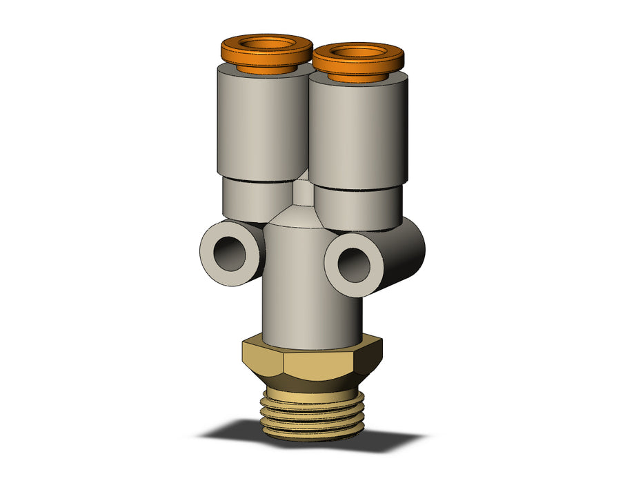 KQ2U05-U01A FITTING, BRANCH Y