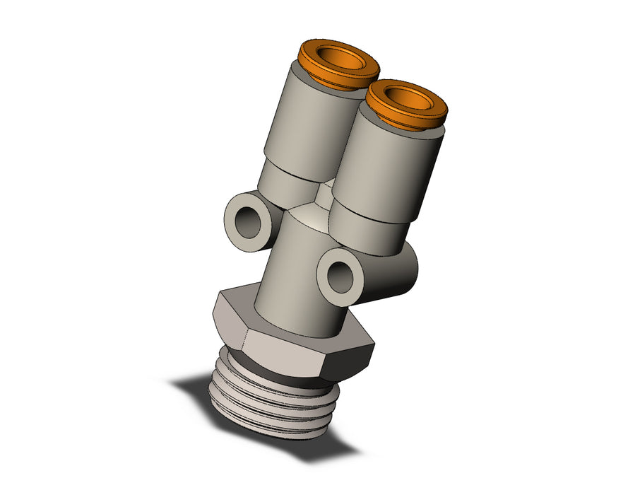 KQ2U05-U02N FITTING, BRANCH Y